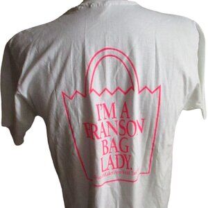 Branson MO Vintage Men's T-shirt Large Single Stitch hanes 1990's Bag Lady USA